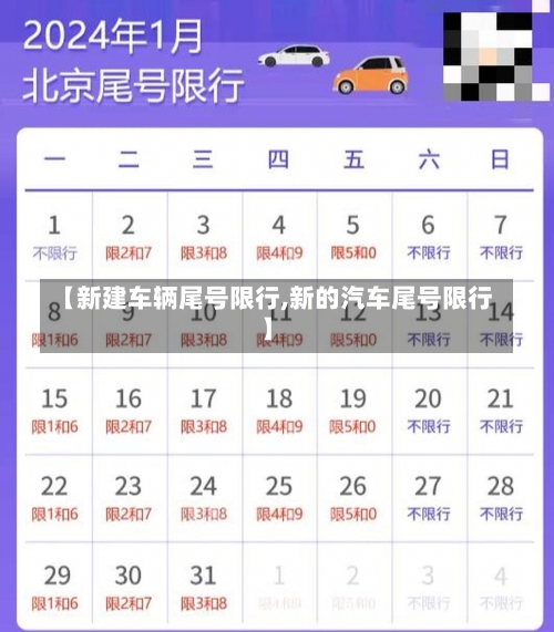【新建车辆尾号限行,新的汽车尾号限行】