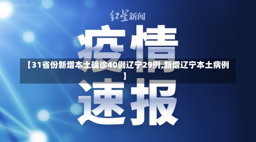 【31省份新增本土确诊40例辽宁29例,新增辽宁本土病例】