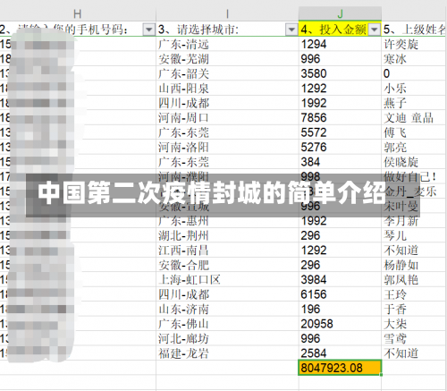 中国第二次疫情封城的简单介绍