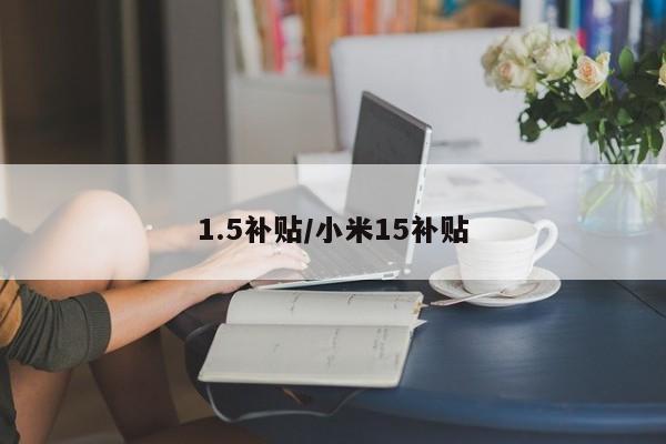 1.5补贴/小米15补贴