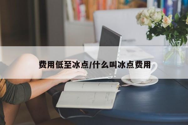 费用低至冰点/什么叫冰点费用